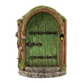 Miniatyrbillede 5 af 5: Miniature Pixie Elf Fe Dør Træ Have Vinduesdør Jul—PA