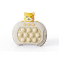 Miniatyrbilde 1 av 5: POP IT leketøy fidget stressreduserende aktivitetsleketøy Yellow Dog 190
