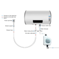 Miniatyrbillede 3 af 4: 24V Vandtryksforøgerpumpe ABS Mini Stille Automatisk G1/2 DC Bruseforstærkerpumpe til Hjemmehave 100-240V 75W EU Stik--.pa
