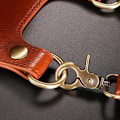 Miniatyrbilde 2 av 5: 1/2/3 Barbersax Hylster Frisørholder Lommeveske Brun 7,5 x 5,5 x 1,6 Tommer Brown 7.5 x 5.5 x 1.6 Inch 1Set