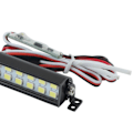 Miniatyrbilde 2 av 5: 1/2/3/5 Lyssterk LED Lyslist Taklampe for SCX10 D90 1/10 Skala 52mm L universal 52mm L universal 1Set