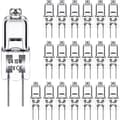 G4 Halogenlampor 10W 12V - Varmvit - 20-pack 10W 20st 10W