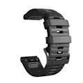 Miniatyrbilde 1 av 5: Garmin Fenix / Forerunner / Approach / Quatix armbånd Svart