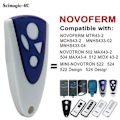 Miniatyrbild 3 av 4: 3 st Novoferm Novotron 502 Max43-2 504 Max43-4 512 Mix 43-2 Garageport Fjärrkontroll 43392mhz Rullande Kod Mnhs433 Mchs43 [DB] 3-pack 3pcs