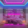 Miniatyrbilde 5 av 5: 20m LED-lys Bluetooth RGB-lys LED-stripe