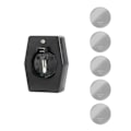 Miniatyrbilde 1 av 5: Paris_1 sett Universal batterilader med batteri for LIR2032, LIR2025 og LIR2016 - 2032