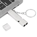Miniatyrbild 5 av 5: USB 3.0 U Disk Självskydd Stöttålig Liten Kompakt Strömlinjeformad Design 2 i 1 Visselpipa USB-minne 4GB