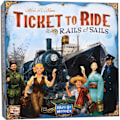 Miniatyrbilde 2 av 4: Ticket to Ride: Rails & Sails - Brettspill fra Days of Wonder | 2-5 spillere（PA）
