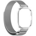 Miniatyrbilde 2 av 3: Metallrammeveske med integrert rem for Redmi Watch 4 Sølv