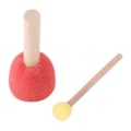 Miniatyrbillede 3 af 5: Skumdupper Sortiment - Svampe Maleri Stippler Sæt 24/- Skumpensel Value Pack - 1,5cm 2cm 3cm 4cm.pa