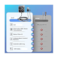 Pikkukuva 5 / 5: Bluetooth 5.3 Autoadapteri Parannetut Kaksoismikrofonit ENC Melunvaimennus 3,5 mm AUX Äänisovitin Bluetoo-yuhao[qb]