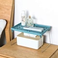 Miniatyrbillede 4 af 5: Foldbar Opbevaringsstativ til Køkken, Krydderi Kombination, Multifunktionel Bænk Organiser, Hjem Tilbehør, Blå-Fei Yu