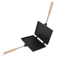 Dobbeltsidig non-stick smørbrødgrill for hjemmebruk