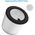 Pikkukuva 3 / 5: True HEPA -ilmanpuhdistin suodatin yhteensopiva Philips Ac0820/30 Ac0820/10 Ac0830/10 Ac0819/10 (800-sarja) Ilmanpuhdistin suodattimen vaihtosuodatin Fy0194/30