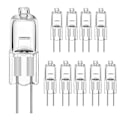 Miniatyrbilde 1 av 6: 10 stk Halogenpærer Kapsellamper Pærer Lys G4-12V-10W
