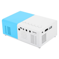 Pikkukuva 3 / 5: J9 Mini Kannettava Projektori LED Kotiteatteri Videomedia Soitin Projektori Jalustalla 100‑240V Valkoinen Sininen AU-pistoke