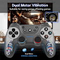 Miniatyrbild 5 av 5: Paris_Stöd Bluetooth trådlös handkontroll kompatibel med Nintendo Switch Pro/ Switch Oled /switch Lite Pc Controle