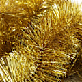 Miniatyrbillede 2 af 5: 3 stk. Julekrans - Gran Girland til perfekt juledekoration - Juledekoration - 230 cm - Guld