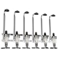 Miniatyrbilde 2 av 4: Flaskeholder Drikkedispenser Alkohol Vin Veggmontert Bar Pro Stål For 6 Flasker.pa
