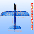 Miniatyrbilde 5 av 5: Skumglidefly for barn - 2 store flyleker