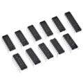 Miniatyrbillede 3 af 5: 40 stk. (20 stk. 74HCxx + 20 stk. 74LSxx) Serie IC Sortimentssæt Digital Integreret Chip.pa