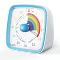 Visuell timer barn 60 minuter klassrum skola blå