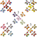 Pikkukuva 3 / 5: 10 kpl Magic Flying Butterfly Perhonen Kortti 3 3