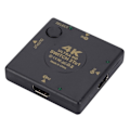 Miniatyrbillede 1 af 5: 4K HDMI Switch Box Vælger 3 Ind 1 Ud Kvm og Ekstraktor