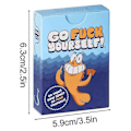 Miniatyrbild 3 av 5: Roligt Go Fish-kortspel, lätt att lära sig, snabbt spel för möhippor