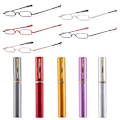 Pikkukuva 5 / 5: Pienet lukulasit Slim Reading Glasses HOPEA VAHVUUS hopea silver Strength 2.5x