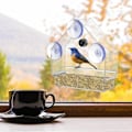 Miniatyrbillede 4 af 4: Fuglefoderautomat med udendørs kamera, redekasse med 720P natversion WiFi-kamera, sort,.pa