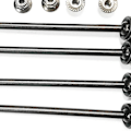 Miniatyrbild 2 av 5: Stål 1/10 Universal Drivaxelsats 4-pack För Spline Design RC