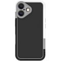 Miniatyrbillede 3 af 4: Bumper iPhone 16 Sort/Hvid