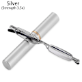Pikkukuva 1 / 5: Pienet lukulasit Slim Reading Glasses HOPEA VAHVUUS hopea silver Strength 3.5x