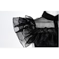 Miniatyrbillede 4 af 5: Onsdag Addams Family Comedy Cos Prom Wednesday Sort Kjole.v2 M M