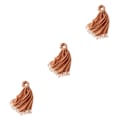 Miniatyrbillede 2 af 5: 1/2/3 Unisex Halstørklæde med Frynser Varmt og Hyggeligt Rørhalstørklæde i Sandgul sand yellow 3Set