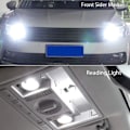 Miniatyrbillede 2 af 3: 10 stk 6000k Canbus T10 168 194 W5w Kupol Nummerplade Sidemarkering LED Pære Hvid