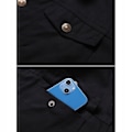 Miniatyrbilde 2 av 5: Ny trendy vinterjakke for menn, casual, isolert, størrelser R-4XL svart 3XL