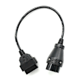Pikkukuva 1 / 5: Auton OBD1 - OBD2 -liitinadapteri 38-nastainen OBDI - 16-nastainen muunninkaapeli diagnostiikkatyökalu .pa:lle