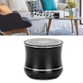 Pikkukuva 1 / 5: Mini Bluetooth-kaiutin IP67 Vedenpitävä Automaattinen Yhteys Kannettava Langaton Kaiutin Bassosäteilijällä Suihkuhuoneeseen Pyörään Autoon Musta
