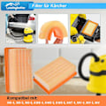 Pikkukuva 4 / 5: Paris_2-pack litteät vaihtosuodattimet Karcher MV4 MV5 MV6 WD4 WD5 WD6, WD4P WD5P WD6P imureille märkäkuiva - Korvaa 2.863-005.0