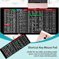Miniatyrbilde 4 av 5: Stor musematte Word/Excel/PowerPoint snarveistaster Skrivebord P 80*30*0.3cm 1stk.pa