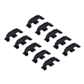 Miniatyrbillede 1 af 4: 10 stk. Forlygtering Klemmer 51132752145 Plast Frontlygteramme Klemmer Udskiftning til Cooper R55 R56 R57 R58 R59 R60