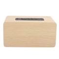 Miniatyrbilde 3 av 3: Trådløs Bluetooth-høyttaler i tre, skrivebordsmusikkspiller for datamaskin og mobiltelefon