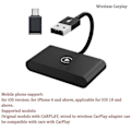 Pikkukuva 1 / 5: Langaton Carplay-sovitin Androidille tai Apple Langaton Carplay-sovitin, Apple Langaton Carplay-dongle, Plus