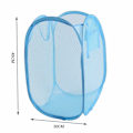 Miniatyrbilde 2 av 5: Pop Up Vaskemaskinpose Foldbar Vaskkurv LILLA