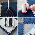 Miniatyrbillede 10 af 10: 10 stk. 30*30cm Baby Play Mat Trænings Børne Måtte LYS lys kaffe light coffee