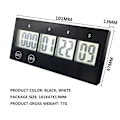 Miniatyrbillede 2 af 5: 999 Dages Nedtællingsur Elektronisk Digital Timer SORT