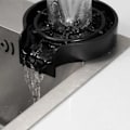 Miniatyrbild 2 av 5: Glassköljare för Diskbänk Utekök – Automatisk Disk för Glas