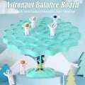 Miniatyrbillede 5 af 5: Astronaut Balance Trælegetøj Fritids Forældre-Barn Spil Uddannelseslegetøj Interaktion%